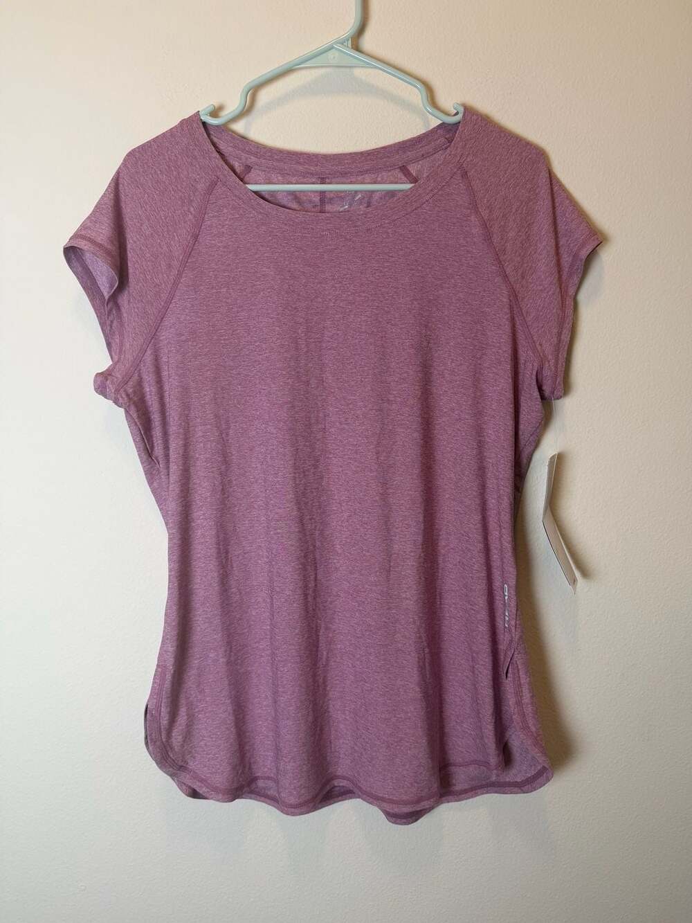 Head Active T-Shirt Size L Heather Purple